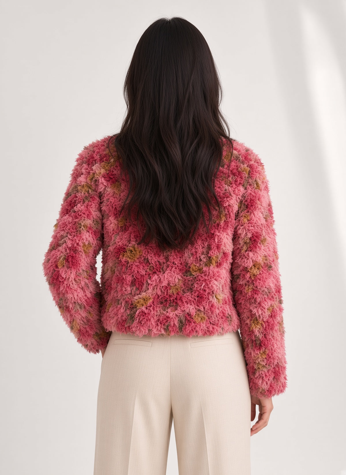 Long Sleeve Floral Jacket
