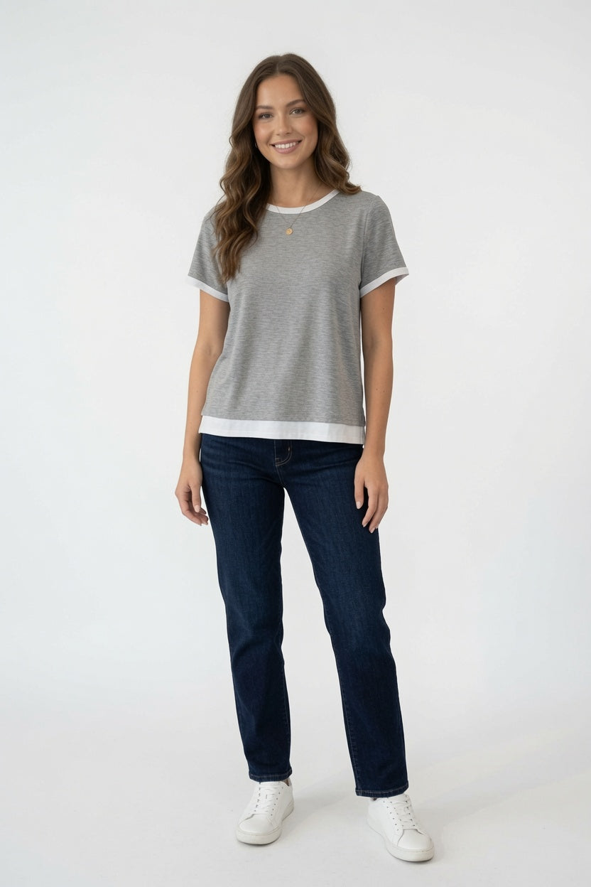 Short Sleeve Layer Tee