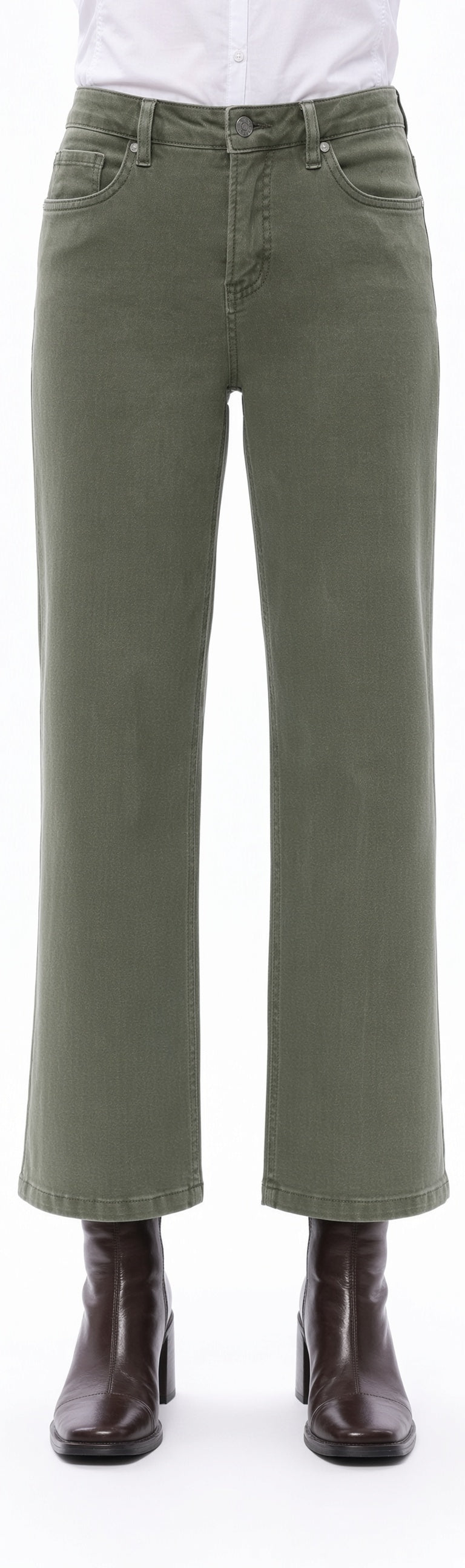 Hi-Rise Wide Leg Jean