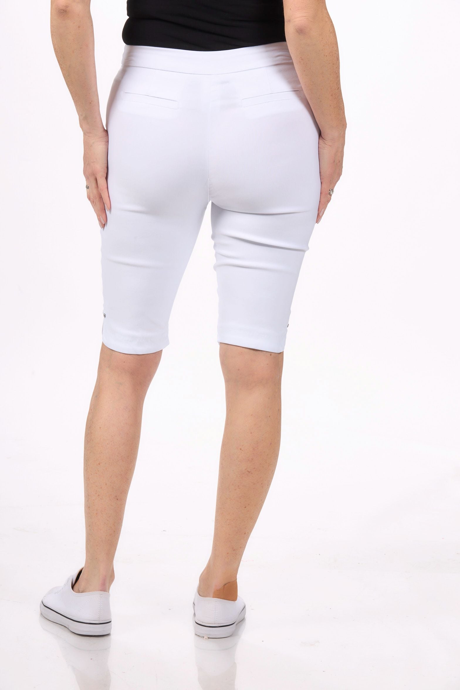 YOU 13" Short with Hem Detail