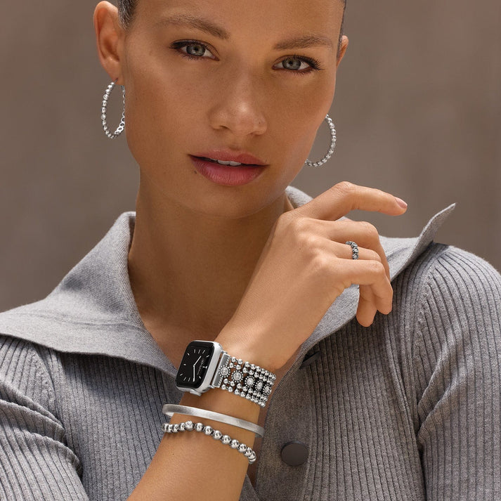 Front image of Brighton twinkle link watch. 