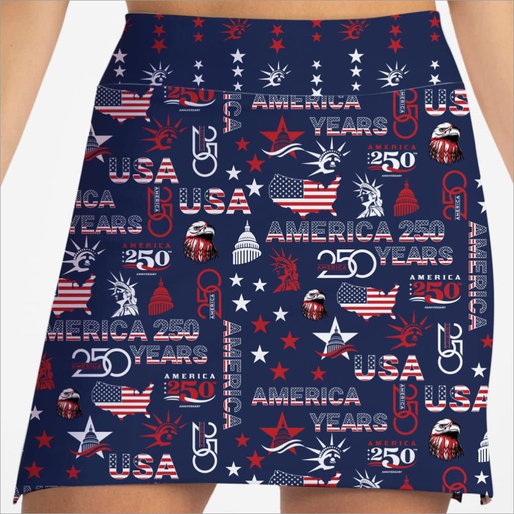 USA 250 NAVY SKORT - Skort Obsession