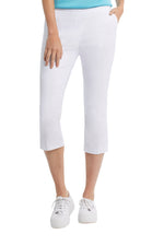 Image of Tribal Jeans, Best-selling Flatten It® Slimming Capri in White