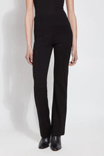 Image of Lysse Black fit and flare, 4 way stretch., Elysse Wide Leg Pant