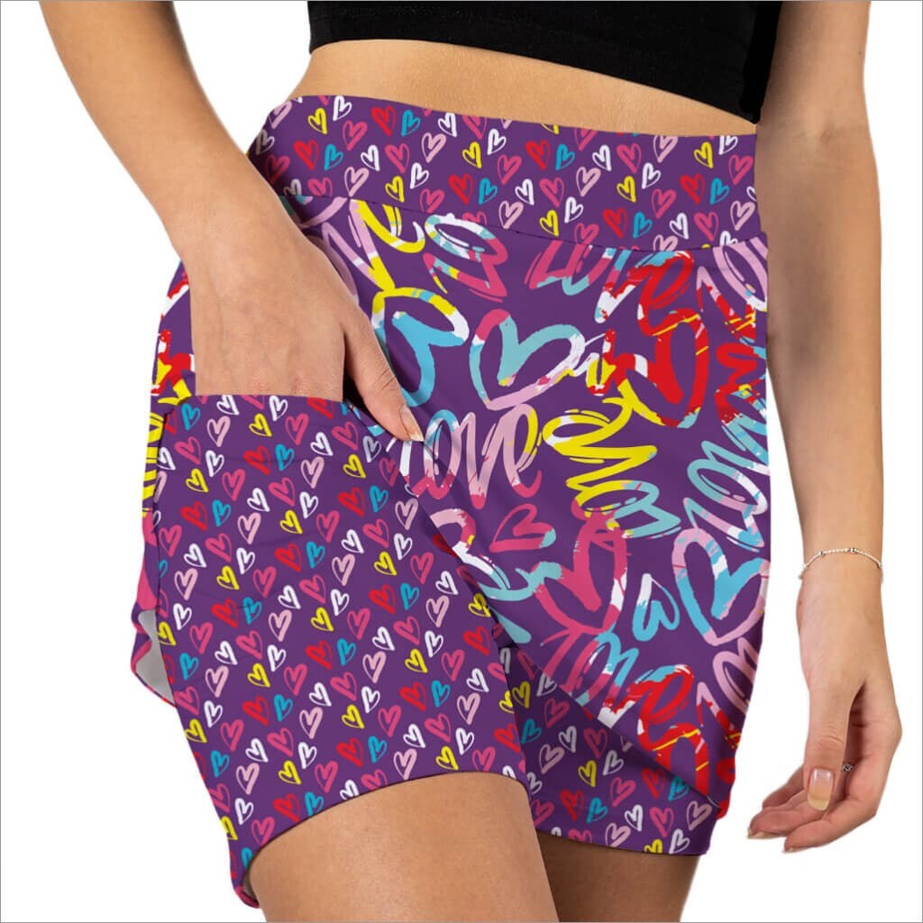All Heart Activewear Skort - women's fashion