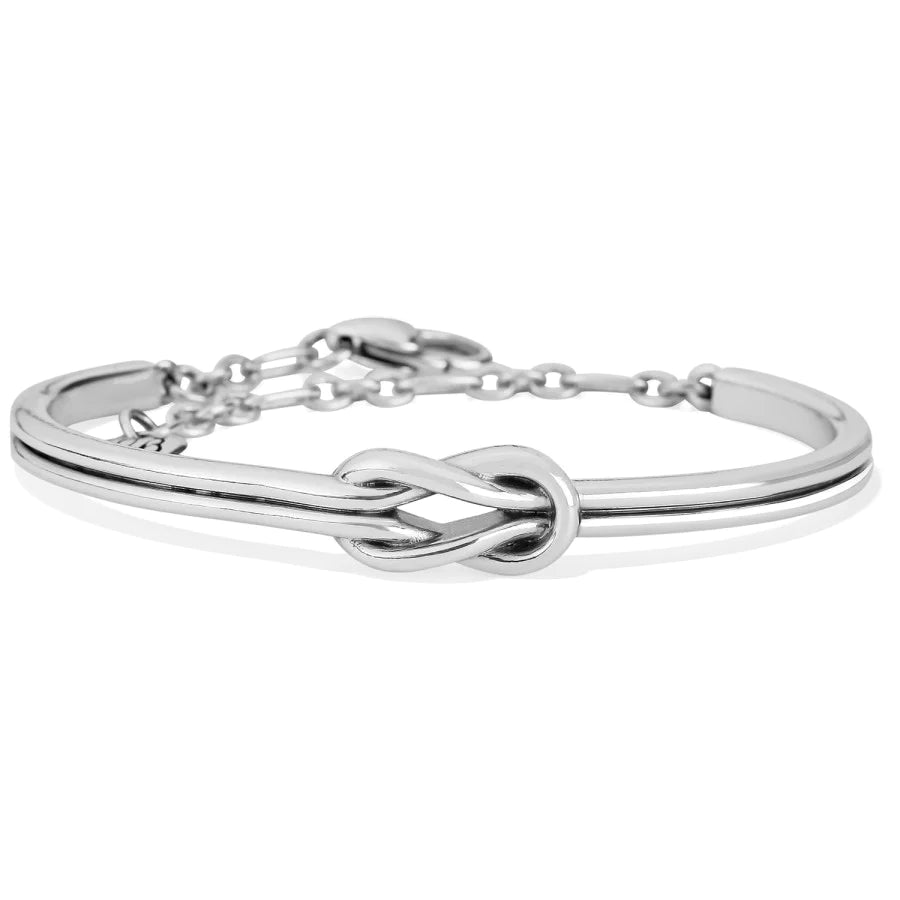 Front image of Interlok harmony bar bracelet. 