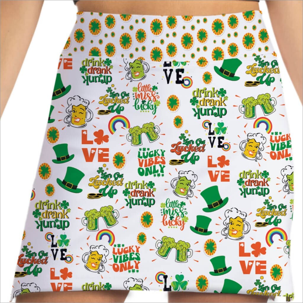 Lucky Lassie St. Patrick's Day Cute Skort