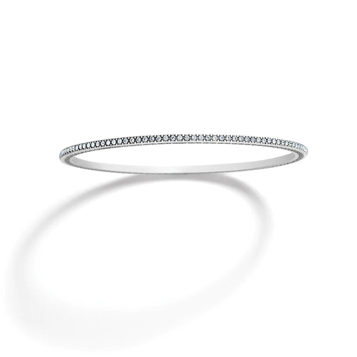 Front image of brighton meridian thin bangle. Brighton bracelet. 