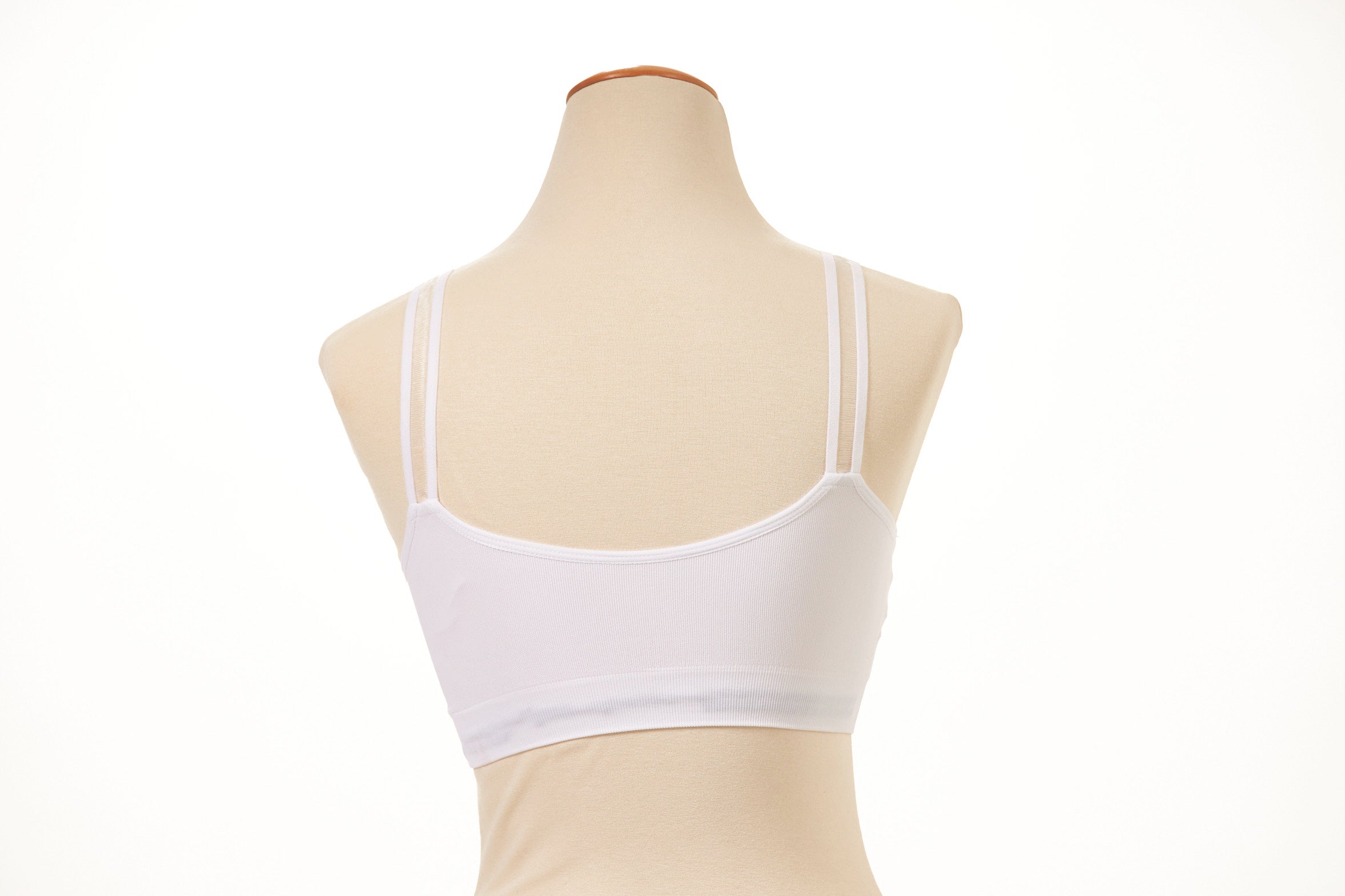 Strap-Its White Bra Plus Size White Straps