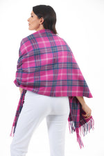 Image of woman in plaid scarf by pretty persuasions