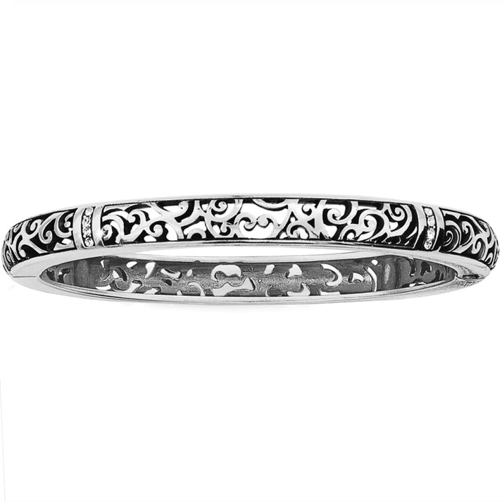 Front image of brighton viewpoint hinged bangle. Brighton bangle bracelet. 